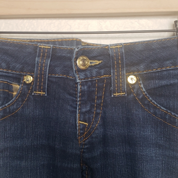 True Religion Women's Flare Leg Jeans Size 26 - Picture 4 of 9